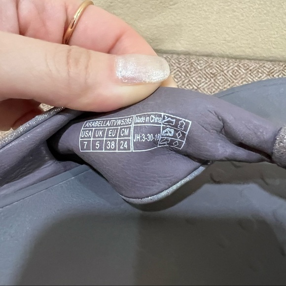 Vionic Arabella Womens Size 7 Sandals Purple Leather Thong Platform Wedge - Picture 6 of 9